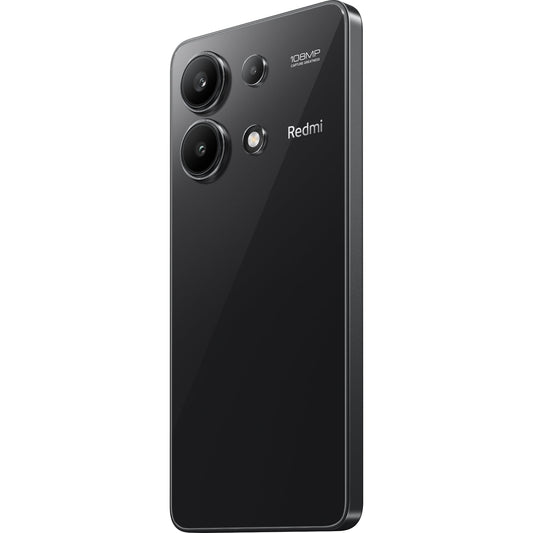 Xiaomi Redmi Note 13 (Midnight Black 8GB RAM, 256 Storage) - Super-clear 108MP triple camera |120Hz FHD+AMOLED display | Immersive viewing with ultra-thin bezels