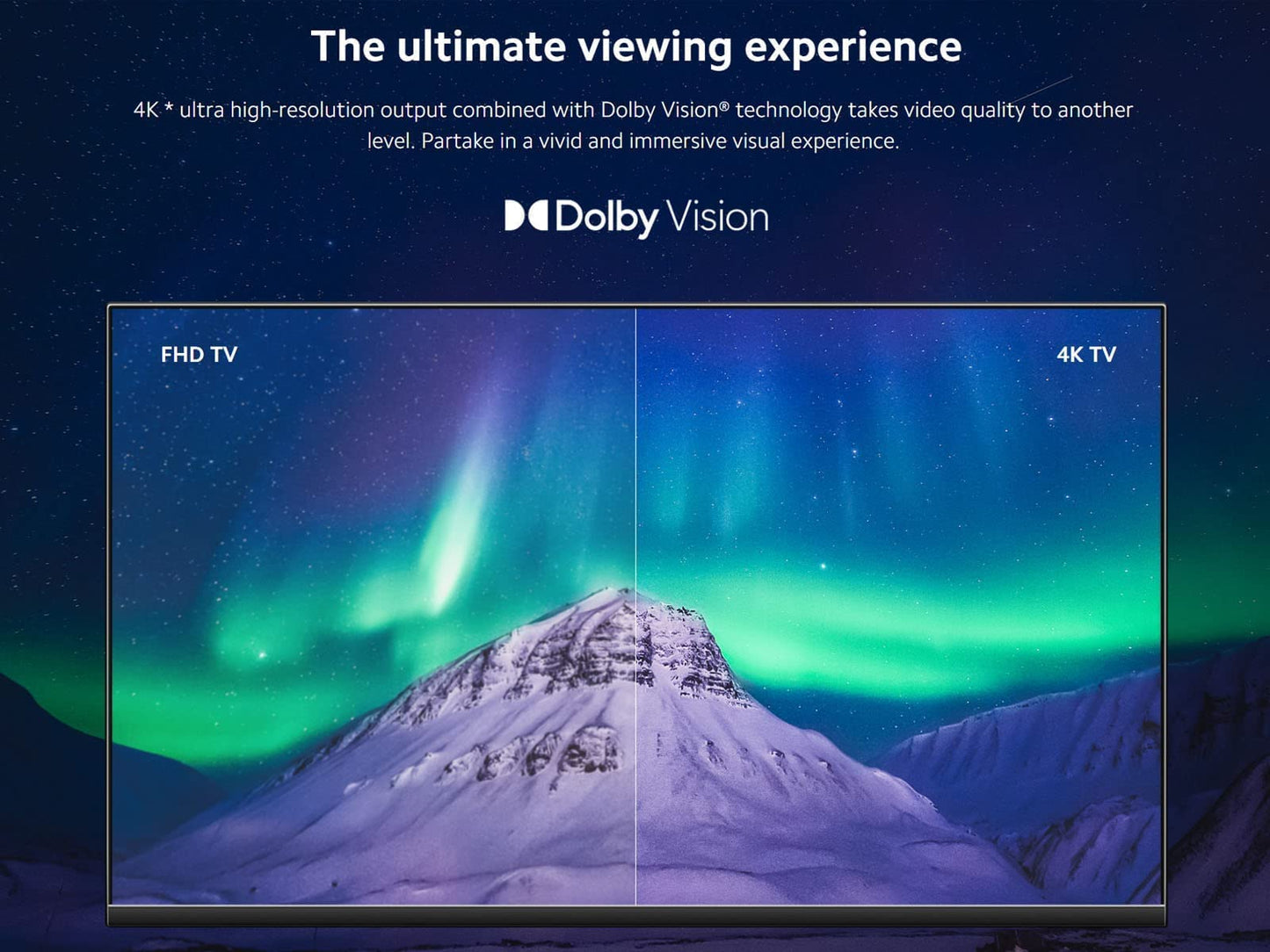 Xiaomi Mi TV Stick 4K Ultra HD Streaming Device Android TV 11 with Google Assistant Voice Remote Control Streaming Media Player Chromecast Built-in 2GB 8GB HDR/AV1/2.4G/5G WiFi/BT 5.2 (2022 Model)